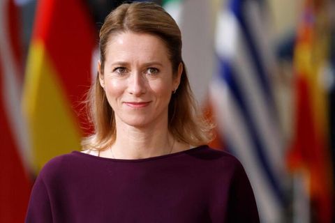 Kaja Kallas, Ministerpräsidentin aus Estland