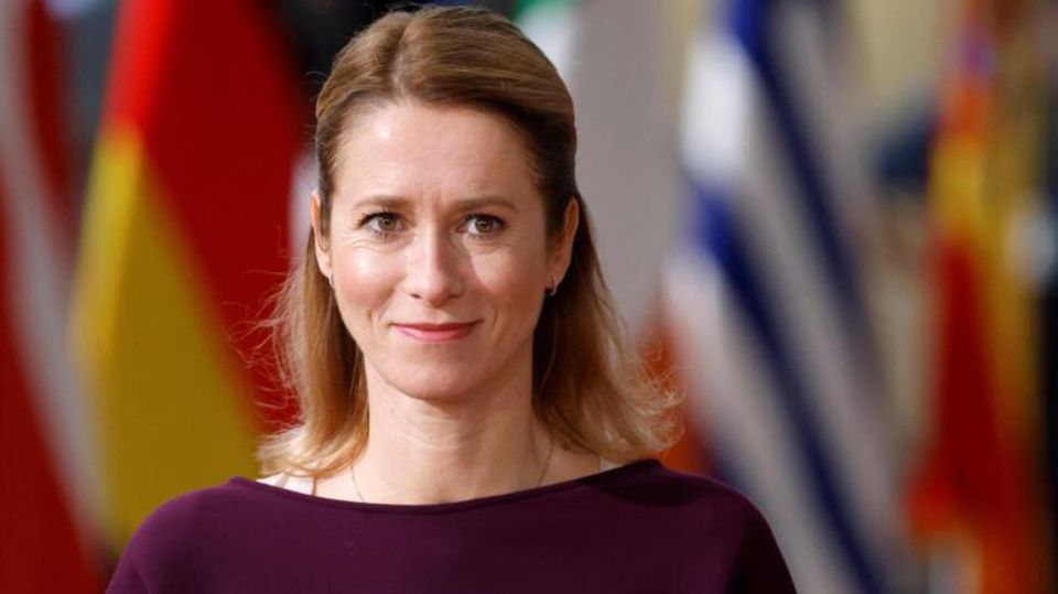 Kaja Kallas, Ministerpräsidentin aus Estland