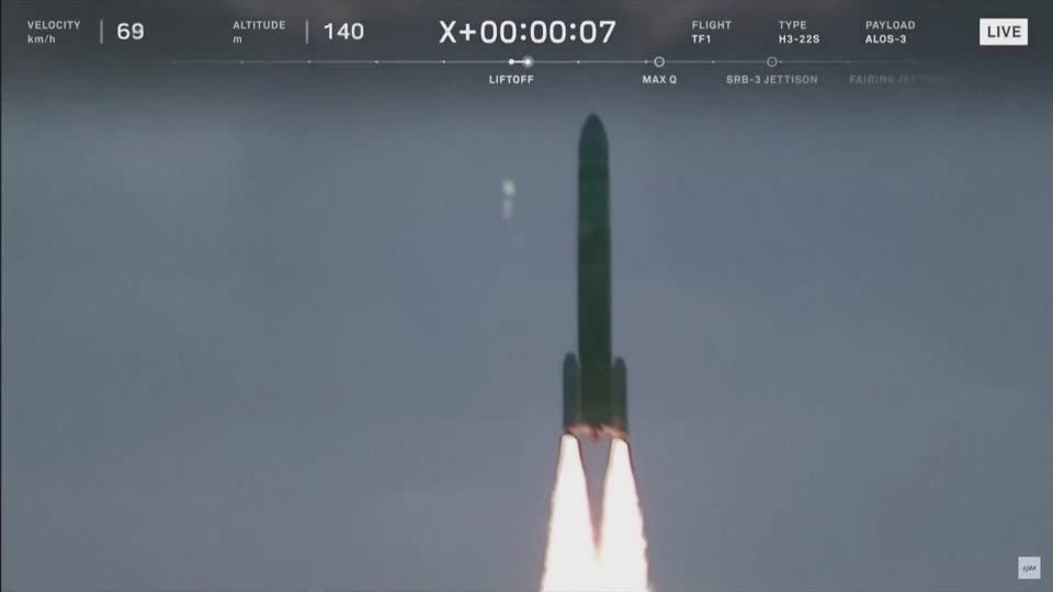 Video: Japan zerstört neue Trägerrakete nach Fehlzündung