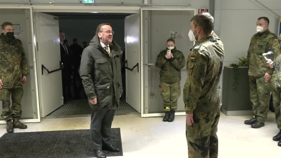 Video: Pistorius in Rukla: "Die Sicherheit Litauens ist auch unsere Sicherheit"