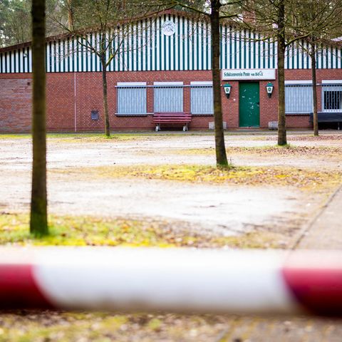 Bramsche: Die Zufahrt zur Schützenhalle ist der nach der Tat versperrt