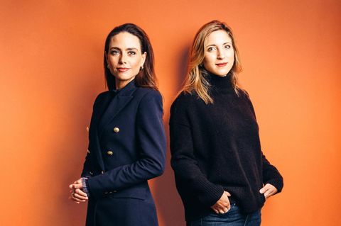 Die beiden Autorinnen Franca Lehfeldt