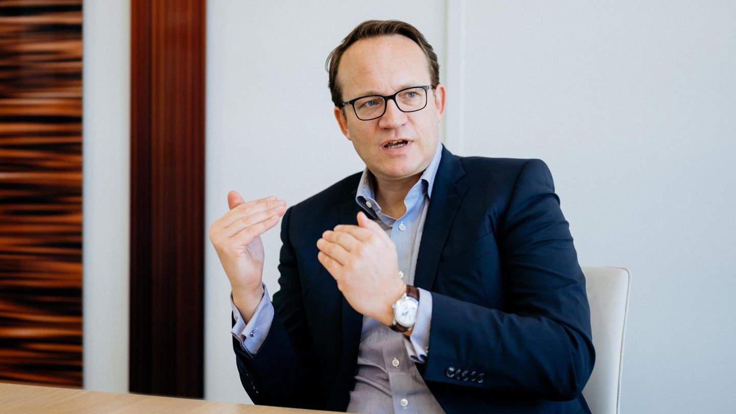 RWE boss Markus Krebber: “There is no lack of money, really not”