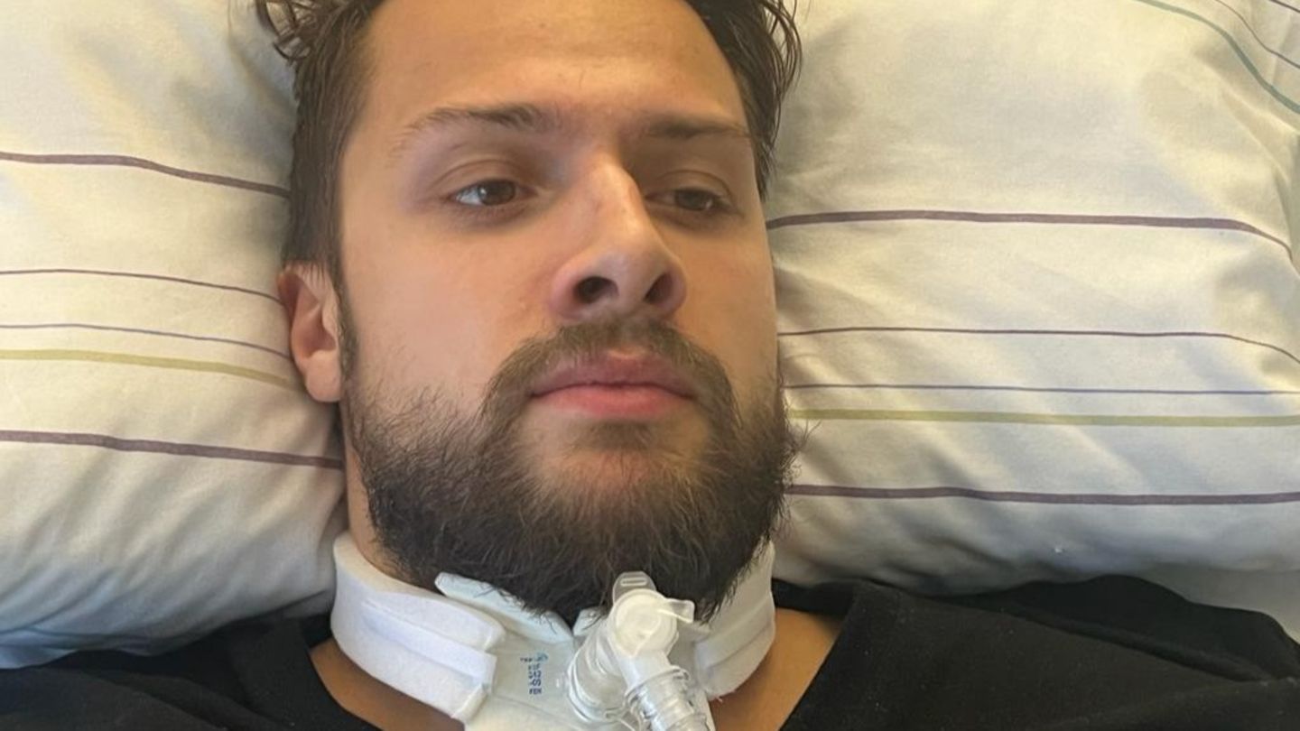 Ice hockey: German professional player paralyzed from the neck down after a violent check