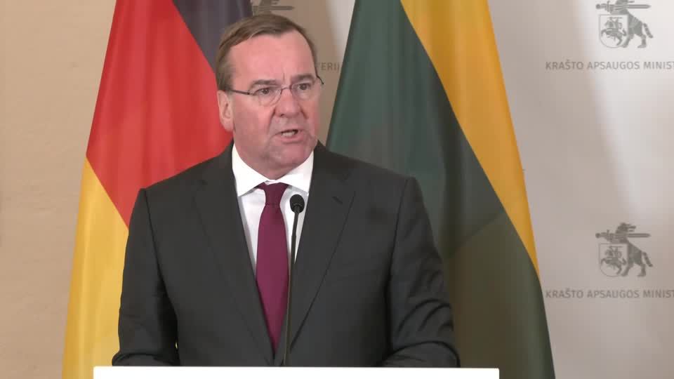 Video: Pistorius - Aufstockung von Bundeswehr in Litauen ist Sache der Nato