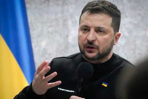 Der ukrainische Präsident Wolodymyr Selenskyj