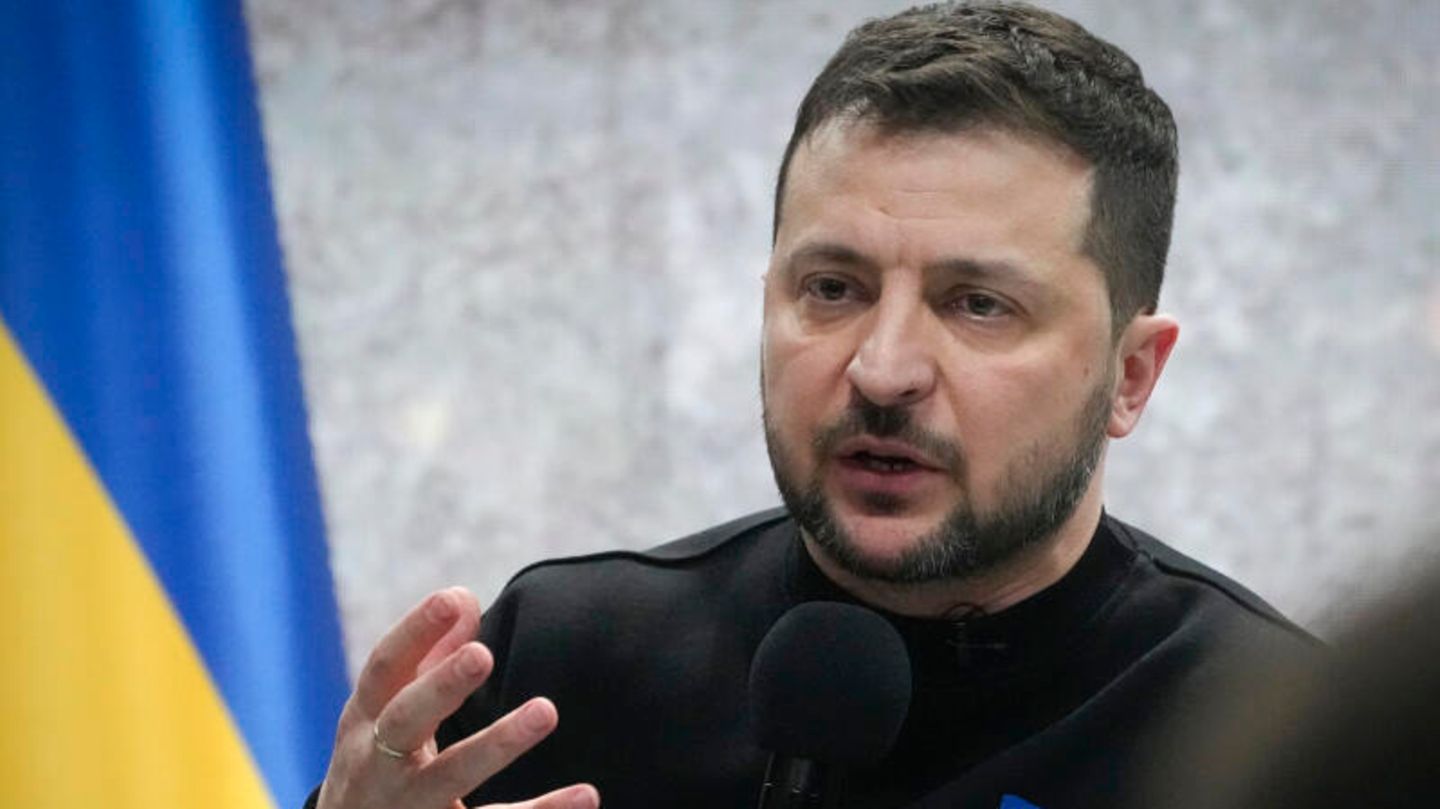 Der ukrainische Präsident Wolodymyr Selenskyj