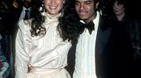 Etwas zugeknöpfter als in "Die blaue Lagune": Brooke Shields mit Michael Jackson bei den Oscars 1981