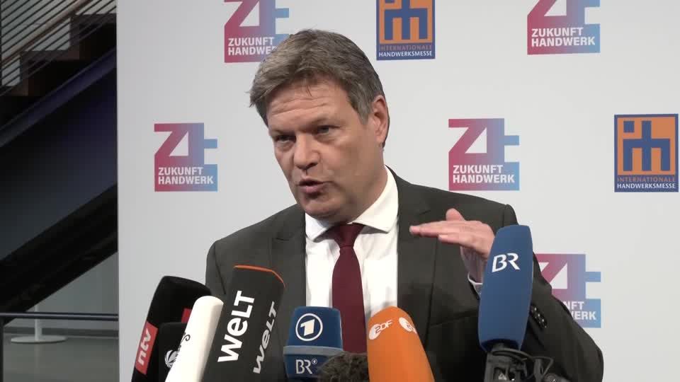 Video: Habeck: "Das Handwerk ist Rückgrat der deutschen Wirtschaft"