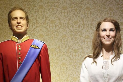 William und Kate in Polens "schlechtestem Wachsfigurenkabinett" – Figuren sorgen für Lacher auf TikTok