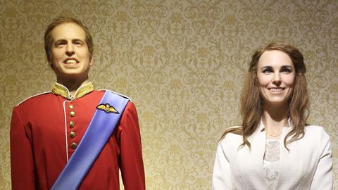 William und Kate in Polens "schlechtestem Wachsfigurenkabinett" – Figuren sorgen für Lacher auf TikTok