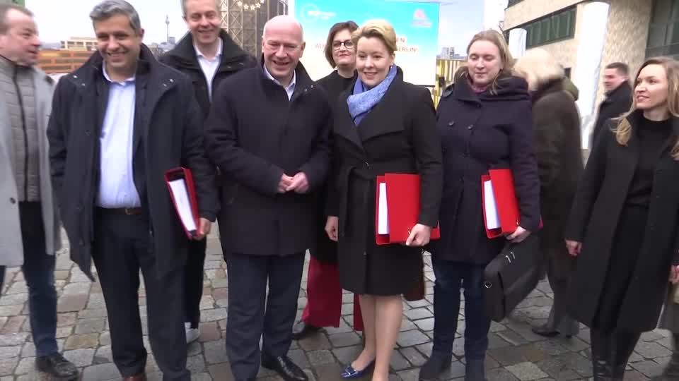 Video: Berlin: CDU und SPD beginnen Koalitionsverhandlungen