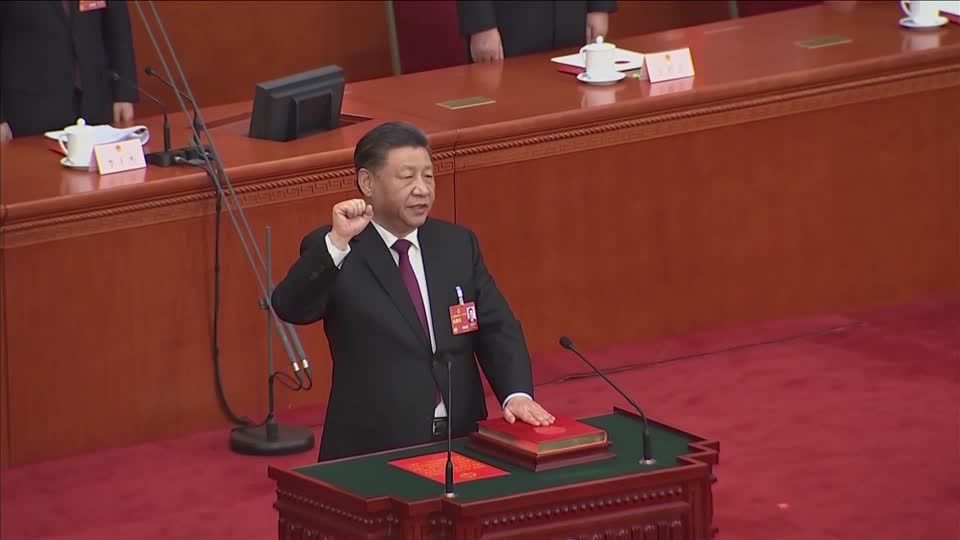 Video: China: Xi Jinping für weitere fünf Jahre im Amt