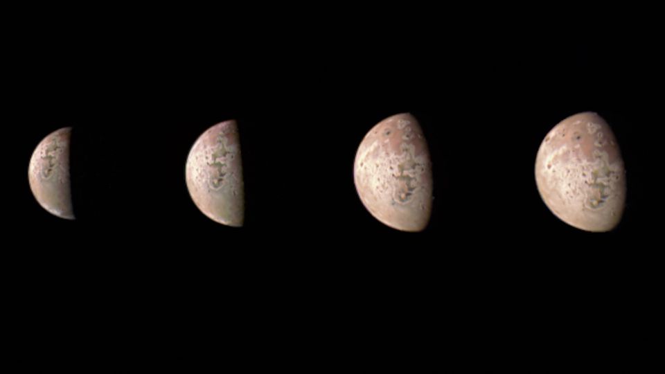 Aus 51.500 Kilometer Entfernung: Die Nasa-Sonde Juno macht spektakuläre Aufnahmen von Jupitermond Io