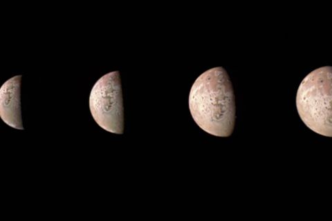 Aus 51.500 Kilometer Entfernung: Die Nasa-Sonde Juno macht spektakuläre Aufnahmen von Jupitermond Io
