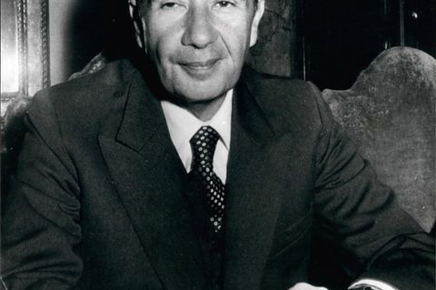 Aldo Moro vor seiner Entführung