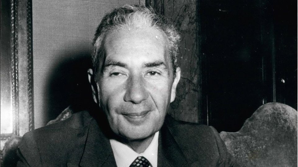 Aldo Moro vor seiner Entführung