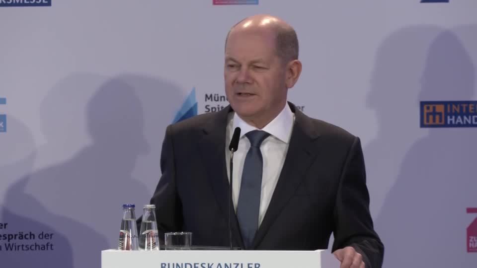 Video: Scholz zu Haushalt 2024: Verschiebung normaler Vorgang