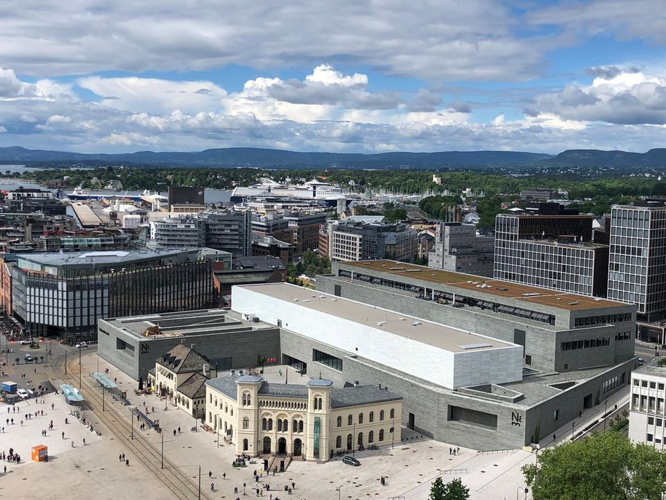 Das neue Nationalmuseum in Oslo. Es wurde erst 2022 eröffnet.
