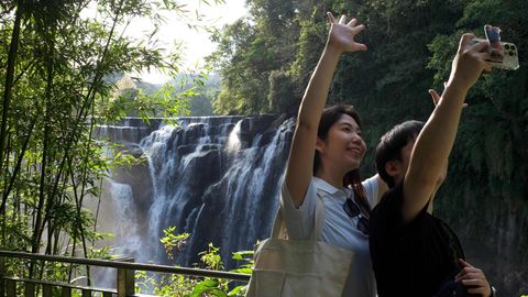 Wasserfall in Taiwan