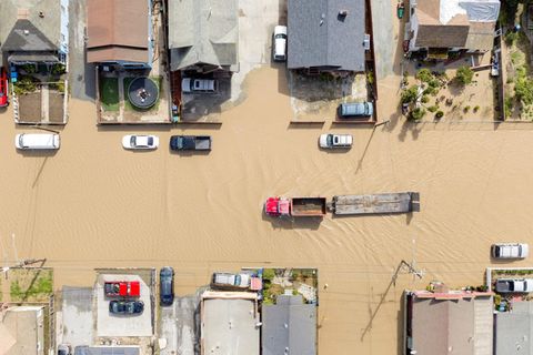 Kalifornien Unwetter