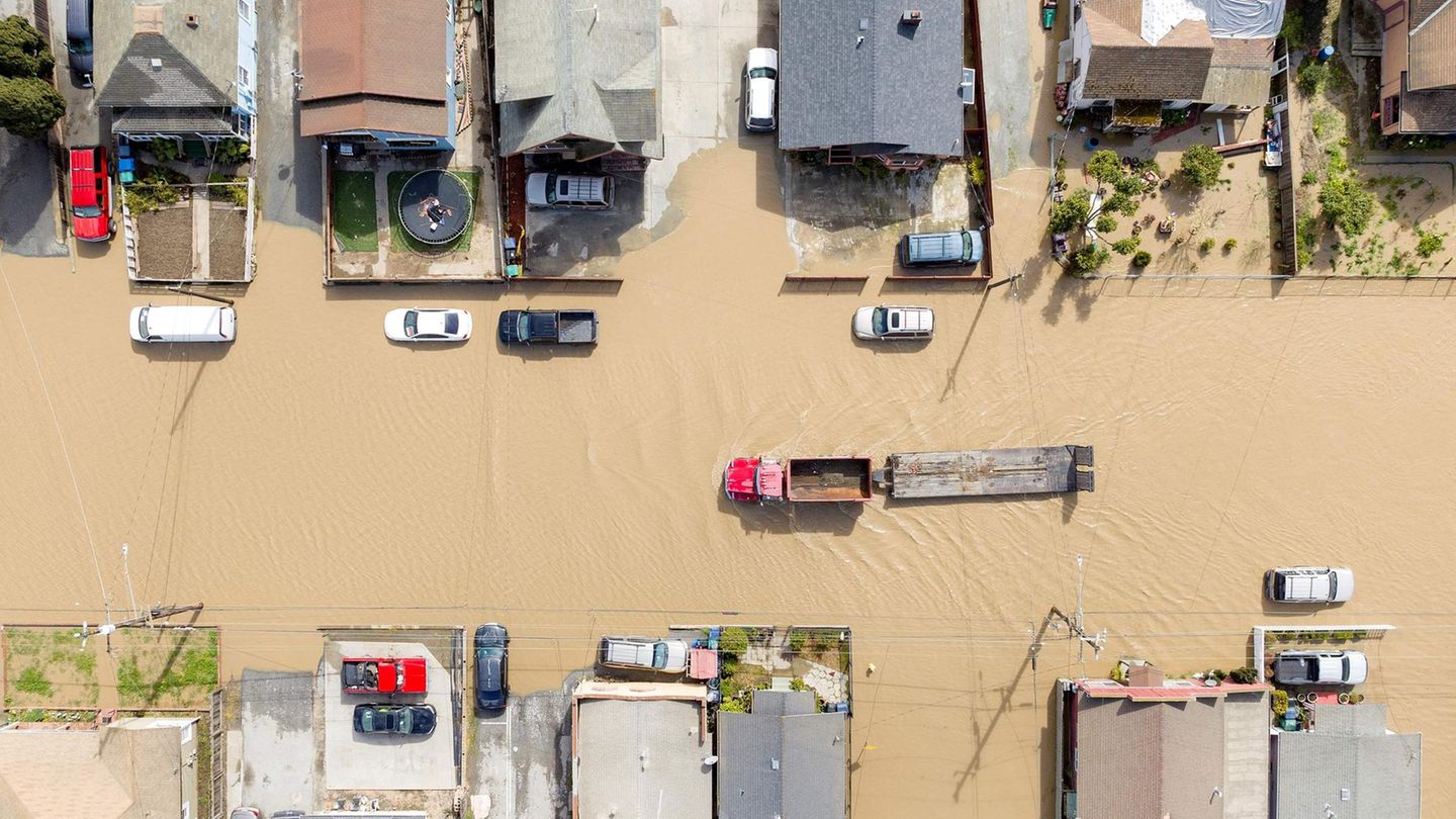 Kalifornien Unwetter Kalifornien Unwetter