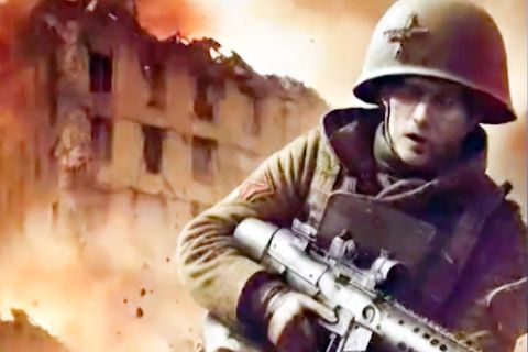 Von der Steinzeit bis zur Atombombe: Animation verschmilzt Jahrtausende Krieg in 60 Sekunden