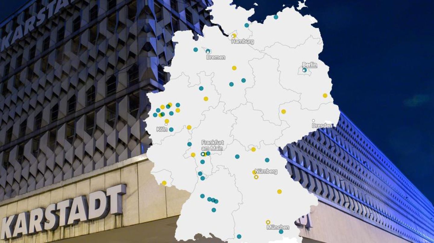 Galeria Karstadt Kaufhof is closing 52 branches – map shows the locations