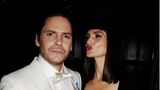 Schauspieler Daniel Brühl mit Ehefrau Felicitas Rombold.