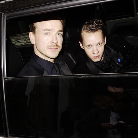 The two actors Albrecht Schuch and Felix Kammerer (from left).