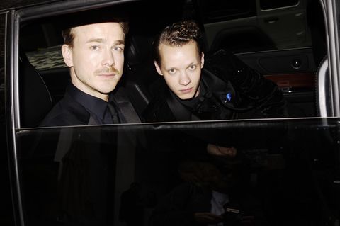Die beiden Schauspieler Albrecht Schuch und Felix Kammerer (von links).