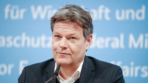 Wirtschaftsminister Robert Habeck