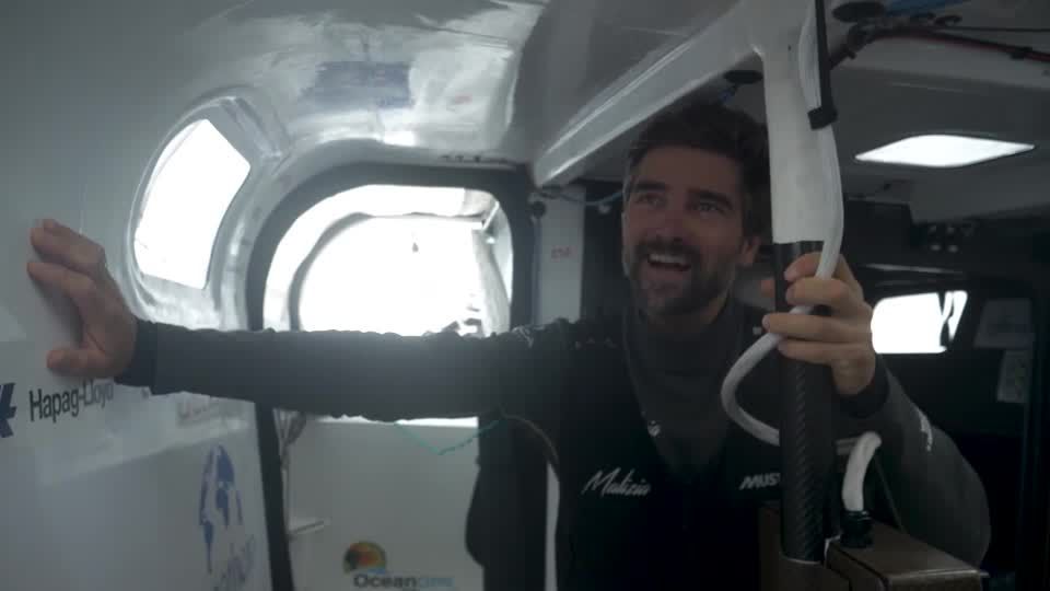 Video: Ocean Race: Boris Herrmann und Crew gut im Rennen