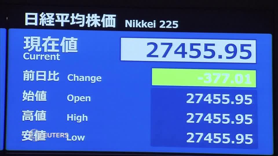 Video: SVB-Schockwellen drücken Asien-Börsen