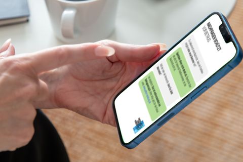 Diese Kettenbrief-Vorlage für Whatsapp stammt von der Polizei Jena