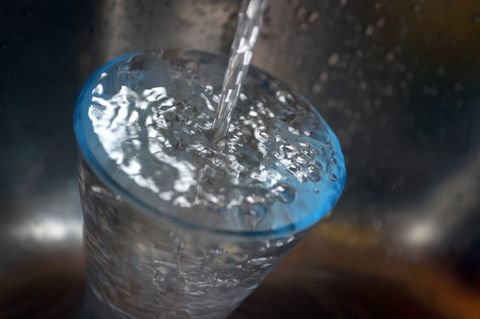 Prostatakrebs: Ein Glas mit Leitungswasser