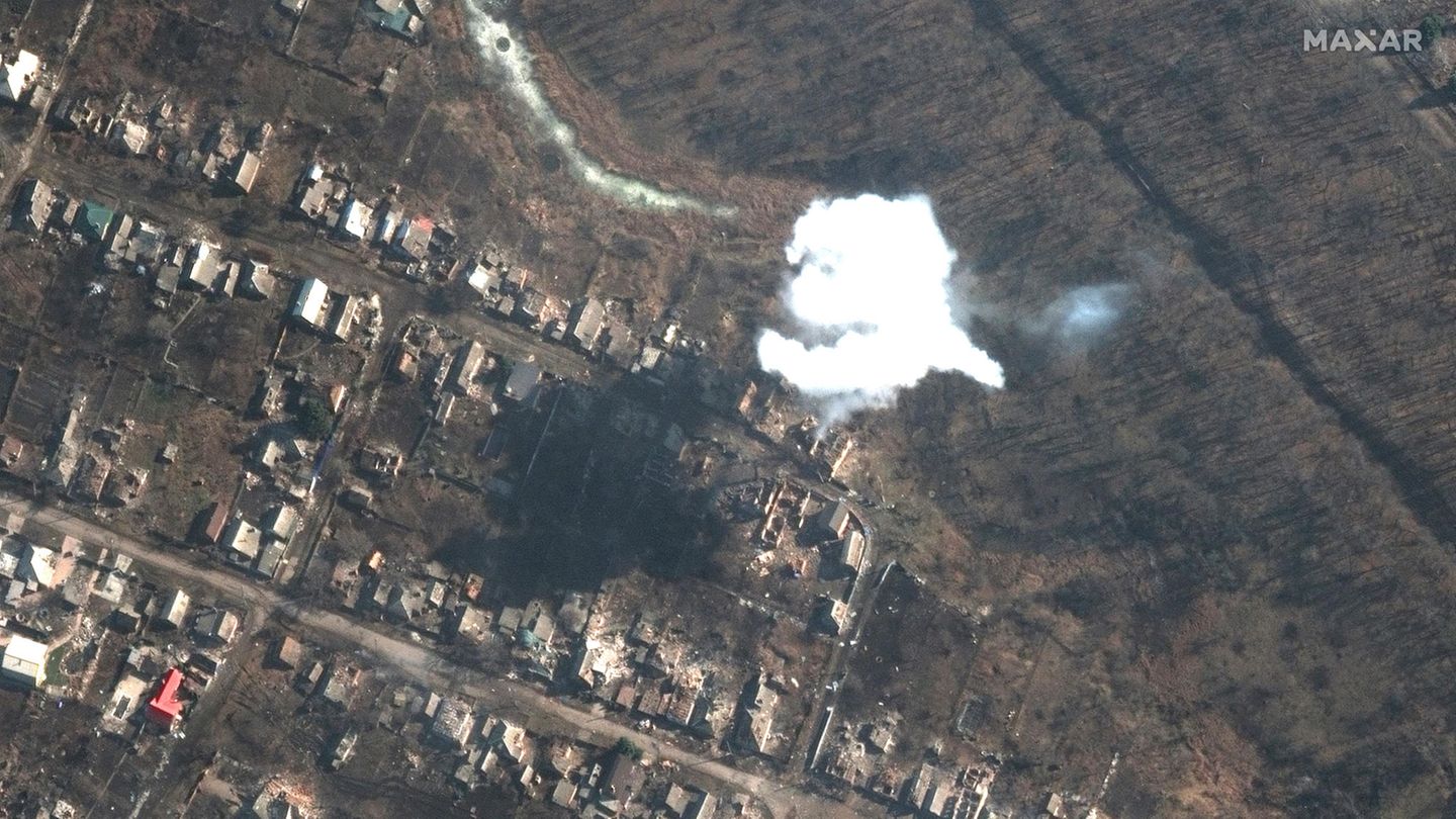 Ukraine-News: Russia apparently uses phosphorus bombs around Bakhmut