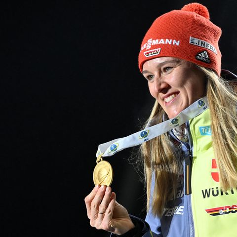 Denise Herrmann-Wick bei der Biathlon-WM 2023 in Oberhof