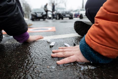 "Klimakleber" der Letzten Generation – aus Sicht des Verfassungsschutzes nicht extremistisch