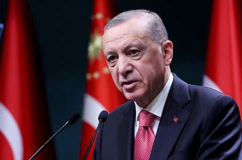 Der türkische Präsident Recep Tayyip Erdogan