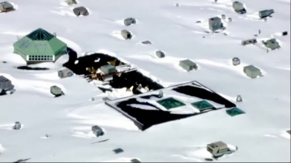 Video: USA: Heftige Schneefälle im Norden und Osten des Landes