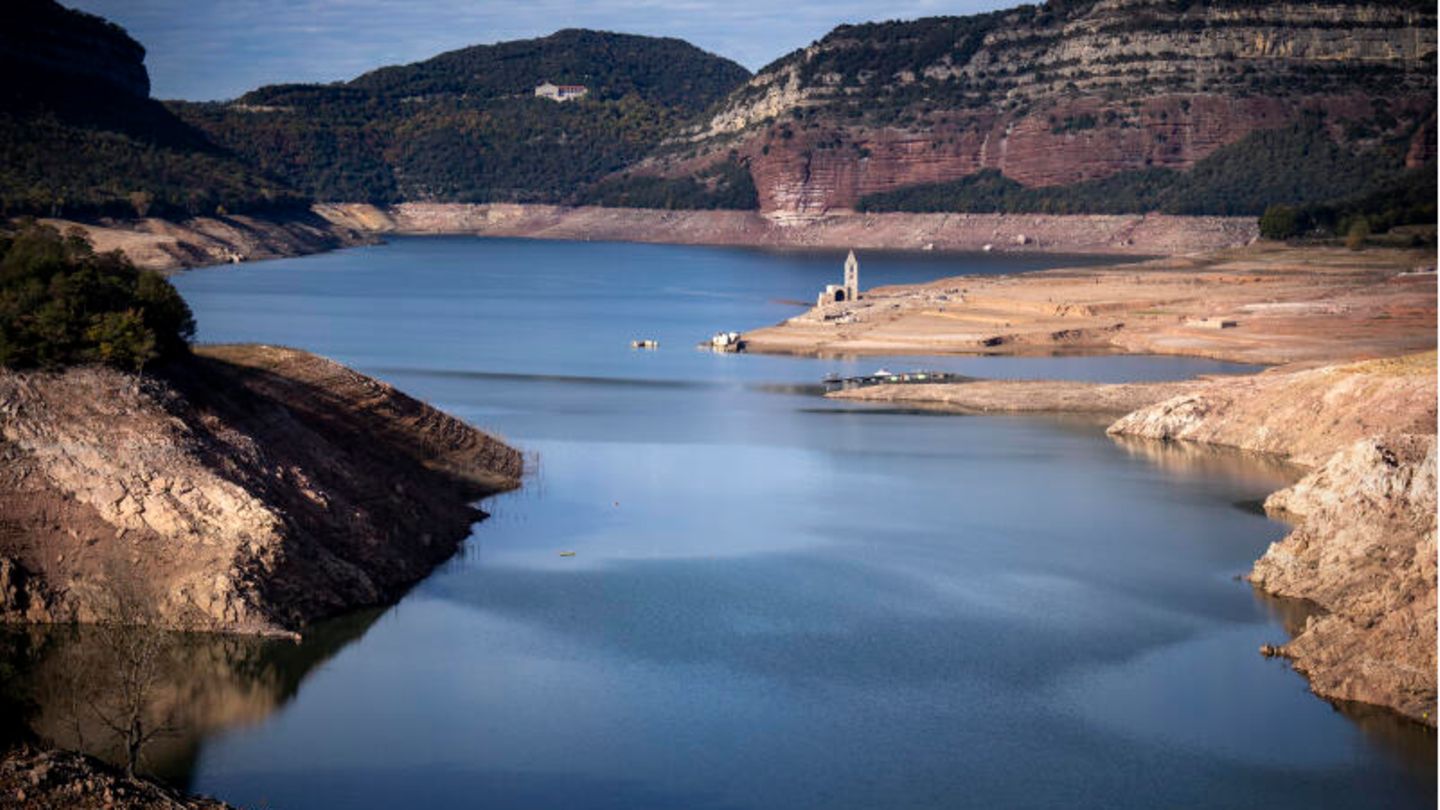 Der Sau-Stausee in Spanien