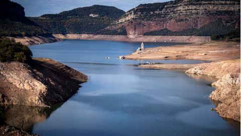 Der Sau-Stausee in Spanien