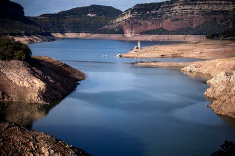 Der Sau-Stausee in Spanien