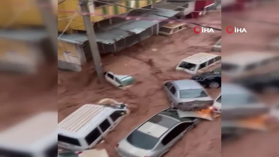 Video: Flutkatastrophe im türkischen Erdbebengebiet