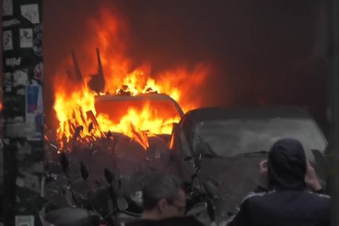 Champions League: Frankfurt-Fans randalieren in Neapel