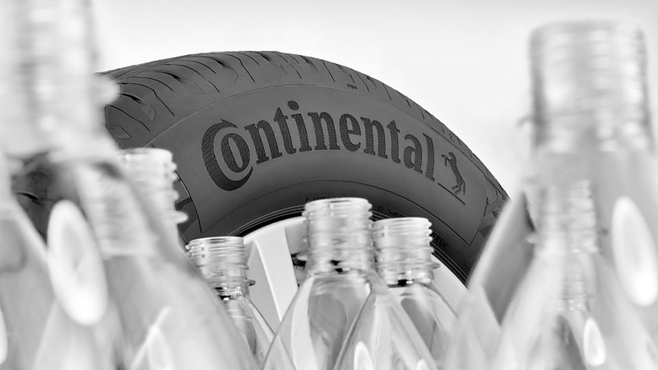 Continental nutzt PET-Flaschen