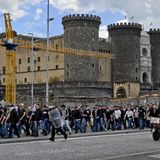 Neapel - Frankfurt Krawalle