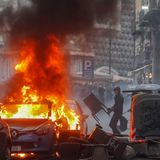 Neapel - Frankfurt Champions League Krawalle