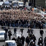 Neapel - Frankfurt Champions League Krawalle